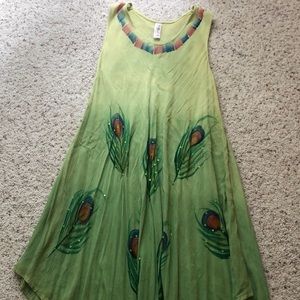 Boho chic dress/ beach cover up